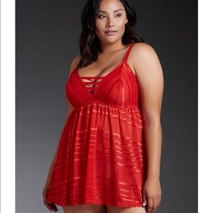 Torrid Red Babydoll